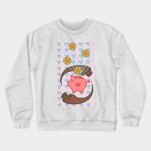 Four of Pentacles Crewneck Sweatshirt